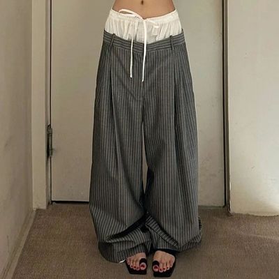 Andere Logo Doppelgeweide Anzug Hosen für Damen Sets Damenbekleidung Sweatpants Hosen