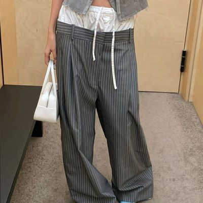 Andere Logo Doppelgeweide Anzug Hosen für Damen Sets Damenbekleidung Sweatpants Hosen