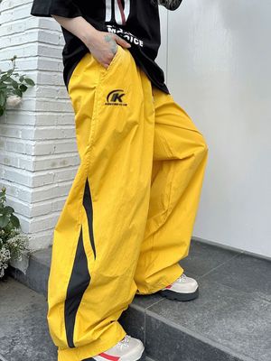 Vintage-Dekoration 95% Polyester-Sportanzug für Frauen Männer Sommer Sportbekleidung Hosen