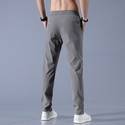 Polyester/Spandex-Mischung Männer Fitness-Jogger mit elastischem Gürtel und Zugseil