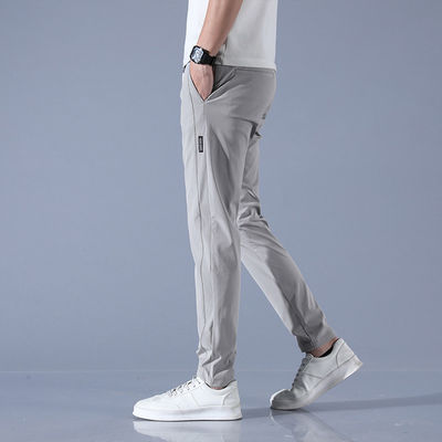Polyester/Spandex-Mischung Männer Fitness-Jogger mit elastischem Gürtel und Zugseil