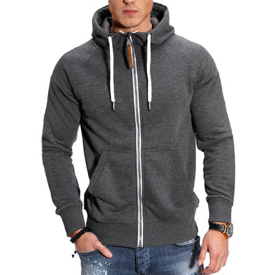 Unförmiger Fitness-Pullover für Männer für Jugendliche Beliebtheit im Casual Raglan Sleeve Design