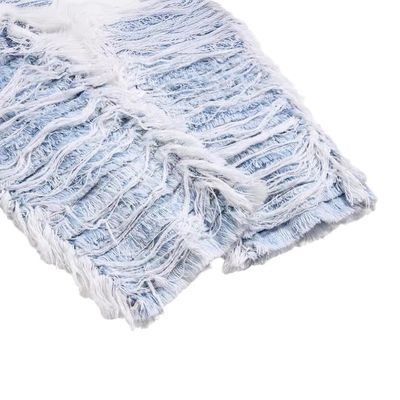 Mittlere Taille zerstört Gewaschene Jeans für gerade Beine Herrenhosen Hosen