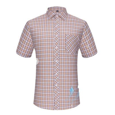 Männer-POLO-Druckkleid Formalhemden 100% Baumwolle Männer-Casualhemd Hemden Homme Gewebte