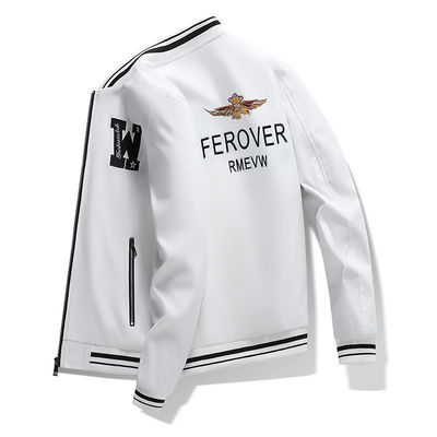 Outdoor Plus-Size Herren-Fluganzug Jacke mit nahtloser Verschmelzung und Broderierung