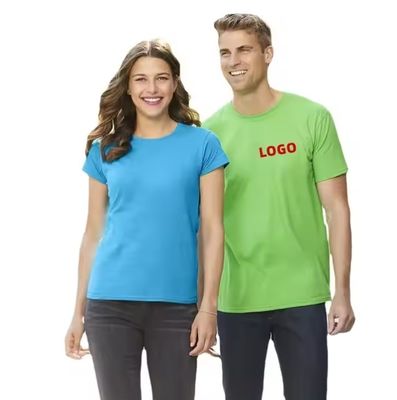 Custom Logo Muster T-Shirt für Männerwerbung in Europa und den Vereinigten Staaten