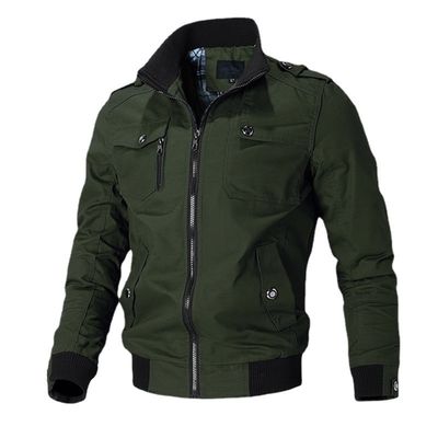 NO Nahtlose Fusion Loose Lapel Herrenjacke für junge Männer Frühling und Herbst Plus Größe