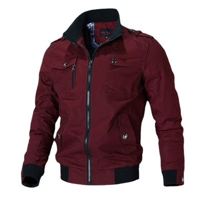 NO Nahtlose Fusion Loose Lapel Herrenjacke für junge Männer Frühling und Herbst Plus Größe
