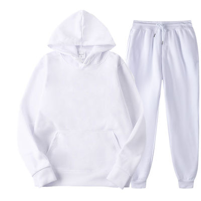 Atmungsaktive Polyester-Sweatpants und Hoodie-Set für Männer