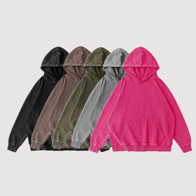XMAMLON Custom Logo Unisex Reißverschluss Hoodie Jacke Affen Wasch Tracksuit für den Frühling
