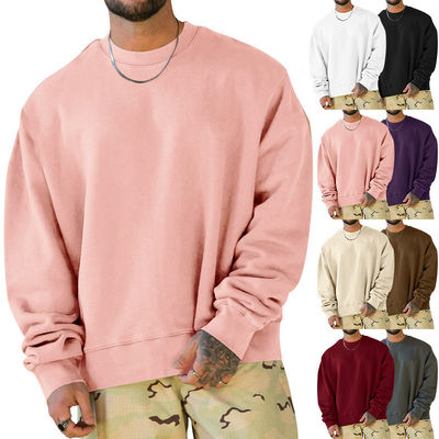 Übergroße Drop Schulter Schwergewicht Druck Herren Hoodies Sweatshirts Pullover Stil