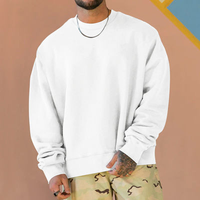 Übergroße Drop Schulter Schwergewicht Druck Herren Hoodies Sweatshirts Pullover Stil
