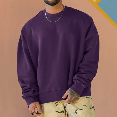 Übergroße Drop Schulter Schwergewicht Druck Herren Hoodies Sweatshirts Pullover Stil