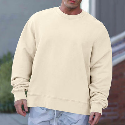Übergroße Drop Schulter Schwergewicht Druck Herren Hoodies Sweatshirts Pullover Stil