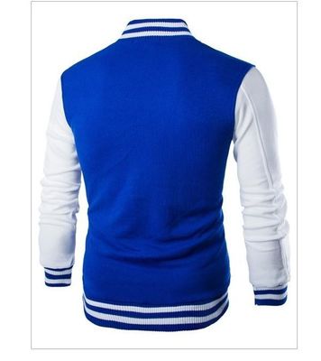 Beschichtete Verarbeitung Typ Baseball Uniform Pullover für Männer Arbeitskleidung Custom Logo