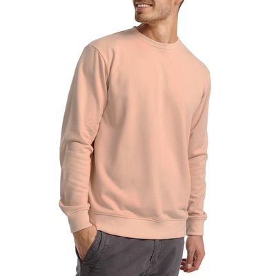 XMAMLON 320G Polyester-/Baumwoll-Sweatshirt für Männer ohne Kragen