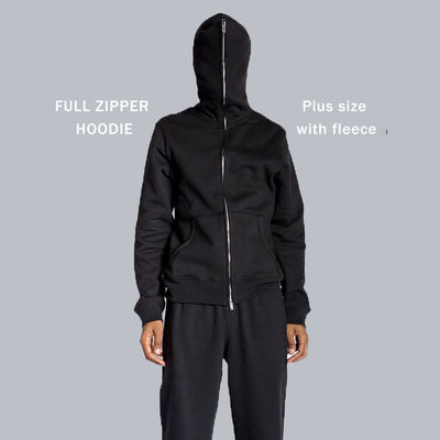 Gewirkte Stoffe Vollverschluss-Streetwear-Tracksuit für Männer XMAMLON