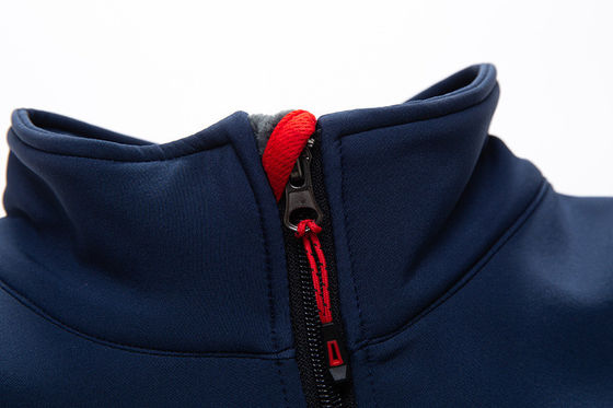 Frühjahrsjacke für Männer mit kundenspezifischem Muster Winddicht Wasserdicht Warmes Fleece Outdoor