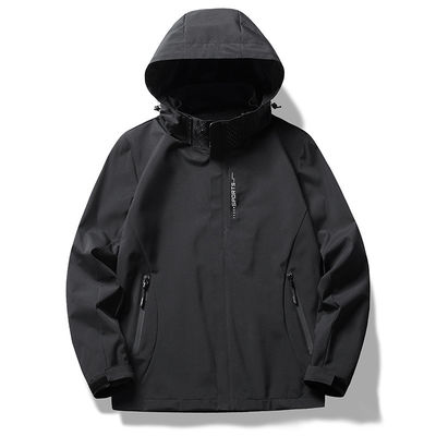 Polyester Windbreaker Jacket für Männer XMAMLON Custom Vollverschluss Training Leichtgewicht