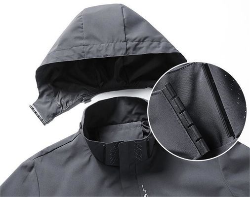 Polyester Windbreaker Jacket für Männer XMAMLON Custom Vollverschluss Training Leichtgewicht