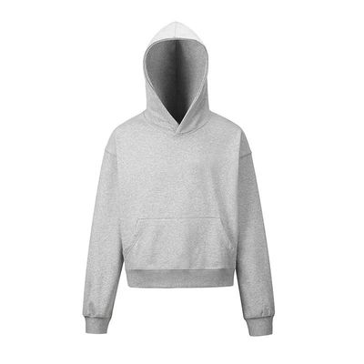 Männer Fleece Hoodie Baumwolle Schwergewicht geschnitten Schulter Box Sportanzüge Hoodies für Männer