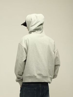 Männer Fleece Hoodie Baumwolle Schwergewicht geschnitten Schulter Box Sportanzüge Hoodies für Männer