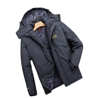 Kein Nadeldetektor Wintermantel für Männer Wanderkleidung für Outdoor-Abenteuer