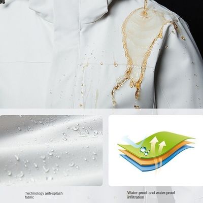 Frühlingssturmjacke für Männer Gewebte Webmethode UV-Schutz Winddicht Wasserdicht