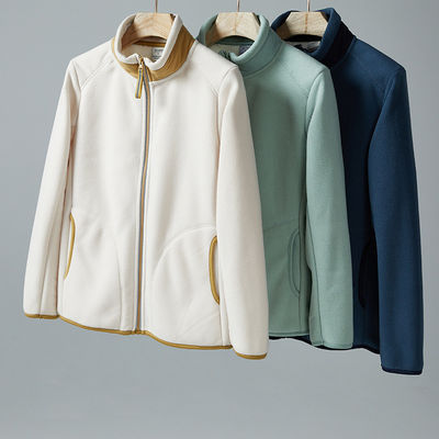 Bleiben Sie warm und bequem mit unserer anpassbaren Dicken Berber Fleece Herrenjacke