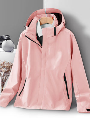 Plus Size Windbreaker Wasserdichte Outdoor-Männerjacke für Wandern angepasst von XMAMLON