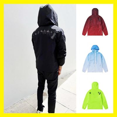Herbstsaison XMAMLON Broderiertes Logo Windbreaker Straßenkleidung Jacket für Männer und Frauen