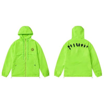 Herbstsaison XMAMLON Broderiertes Logo Windbreaker Straßenkleidung Jacket für Männer und Frauen