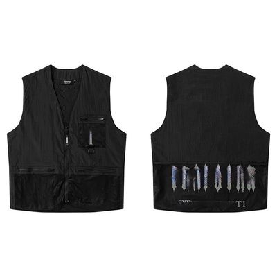 Herbstsaison XMAMLON Broderiertes Logo Windbreaker Straßenkleidung Jacket für Männer und Frauen