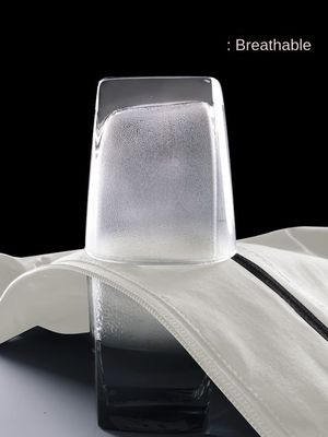 Reversible Schwarze Jagdjacke für Männer Atemdichte Wasserdichte Skikleidung Spezialzähler